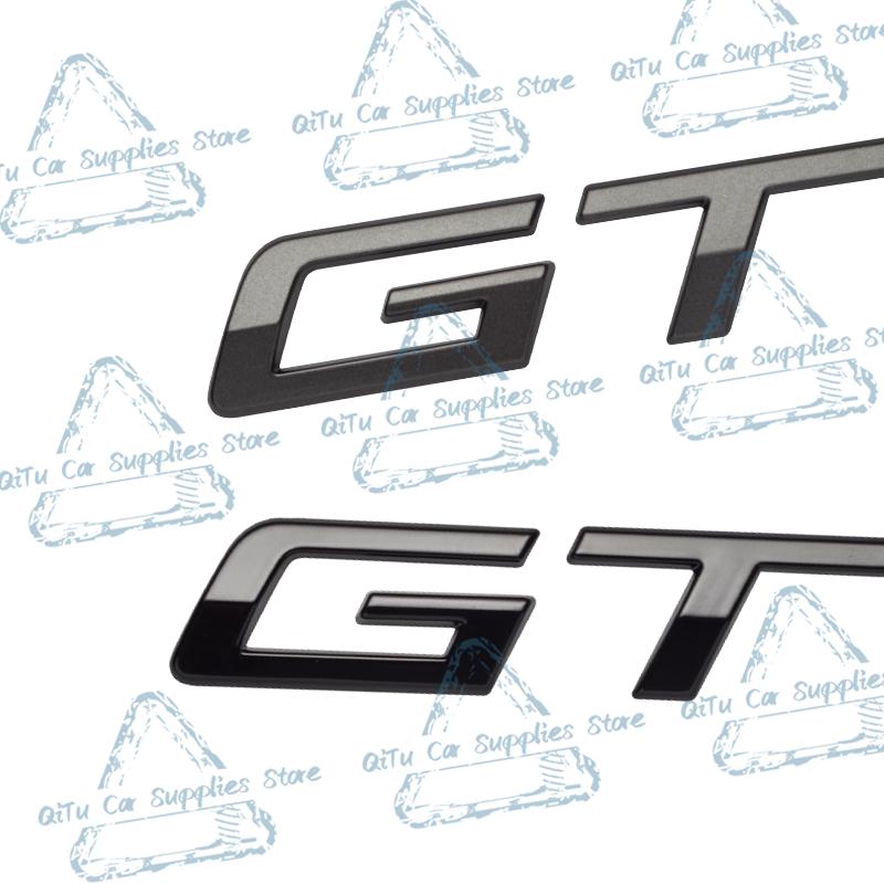 Car Styling Metal GT Emblem Lettering Car Rear Trunk Badge Decor Sticker For Peugeot 2025 GT Line 2008 308 408 3008 508 5008 208