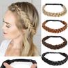 WTB Braided Hair Hairband Synthetic Wig Women's New Elegant And Easy To Wear Hand-woven Hairband Braid Hair Accessories With Wigs