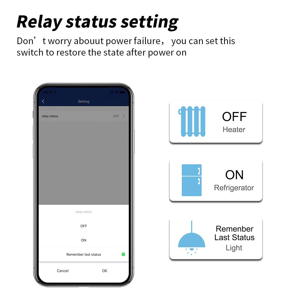 Graffiti Smart WiFi Socket 16A Brazilská zástrčka Živé statistiky měření Mobilní aplikace Časované hlasové dálkové ovládání