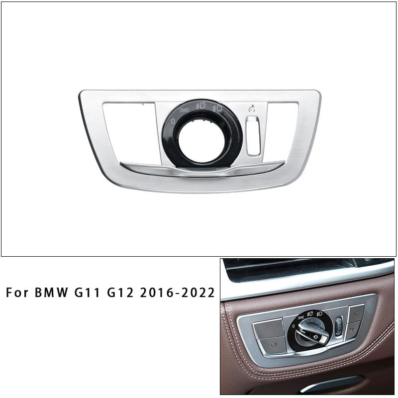 Do BMW serii 7 Pokrywa przełącznika reflektorów 730 G11 G12 Panel pokrętła sterowania światłami Akcesoria 61319472978 2016-