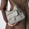 New Bag Top Layer Cowhide Bag Tmall Elf Xiaoxiang Style Fashionable and Versatile One Shoulder Crossbody Women's Bag