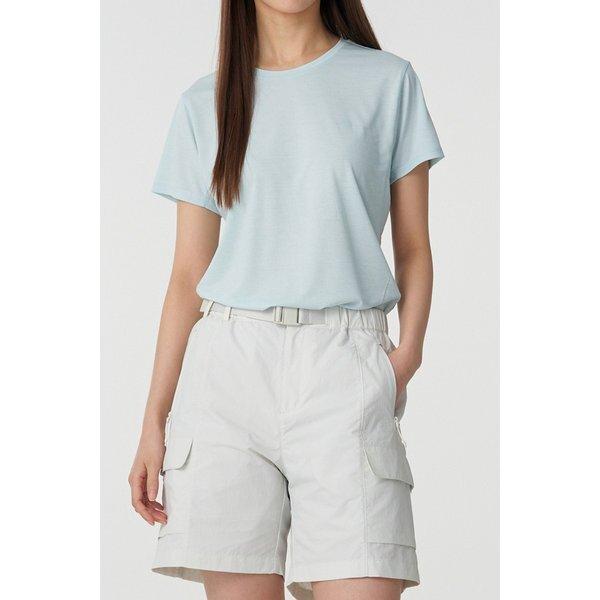 Kolon SporTS Women S Hiking ShorT Sleeve Round T ShirT jkTcm25302gmi