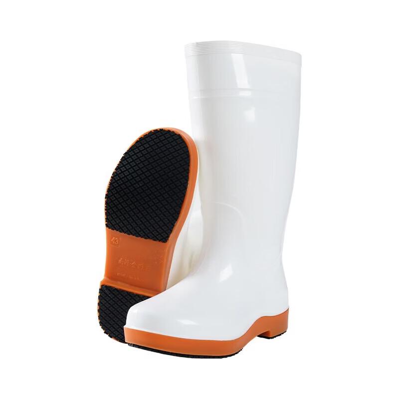 WEZHO Anti-slip High-top Chef Hygiene Boots