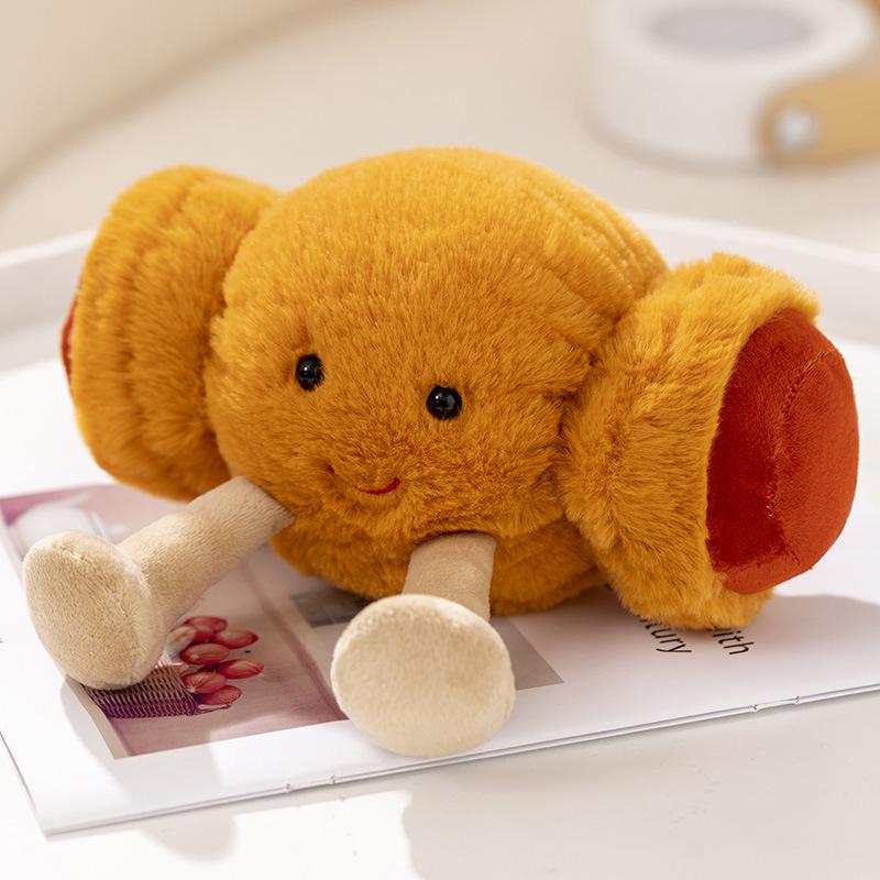 Creative Cute Pendant Bread Story Plush Toy Snack Pillow