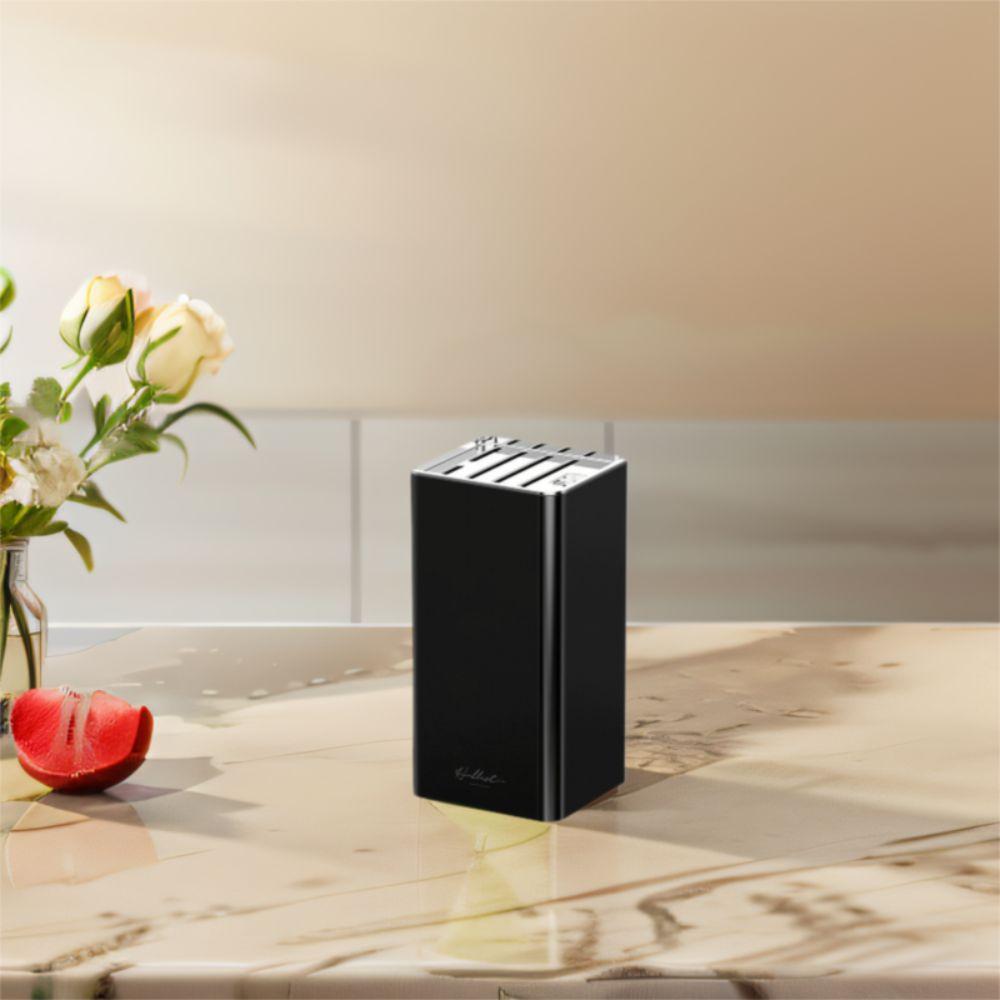 with Anti-slip Mat Knives Stand Square Knives Storage Box Inserted Knives Holder  Desk