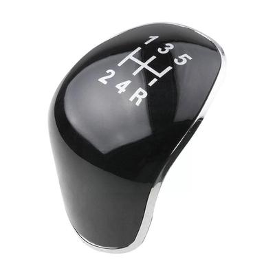 5 Speed Car Gear Knob Head Cover for Ford Fiesta Black Manual Gear Car Replacement Parts Interior Decoration K4P0