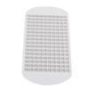 160 Grid Ice Tray Square Flexible Silicone High Temperature Resistant Mini Ice Cube Mold for Home RestaurantWhite