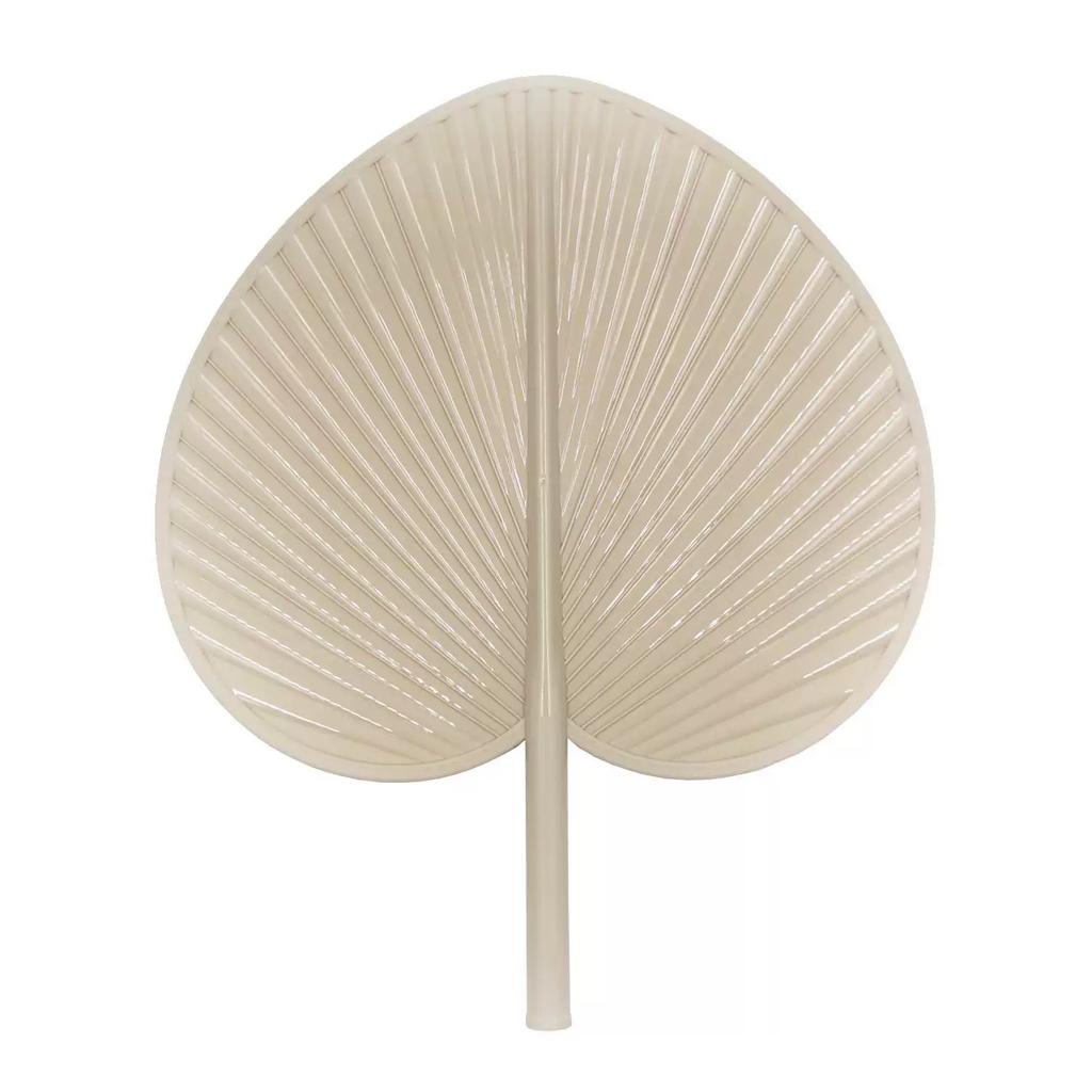 Large Plastic Fan for Home Use, Durable Banana Leaf Fan, Children's Cooling and Mosquito-Repelling Fan, Barbecue Fan