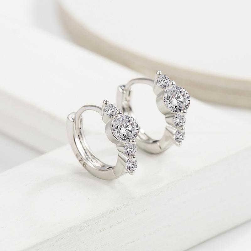 Small Earrings, Simple Temperament, Ear Buckles, Exquisite Daily Stud Earrings for Women
