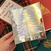 Luminous Christmas Tree Greeting Card Creative Gratitude Card New Year Holiday Card  Student