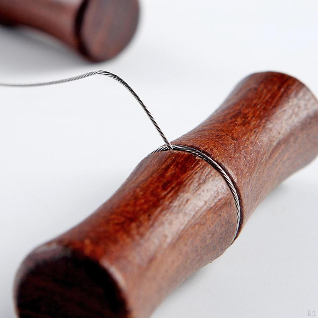Clay Cutting Wire,Pottery Tools Supplies,with Wood Handle,DIY,Ceramic Carving Tool,Mud Cutter Wire