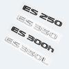 Lexus ES200/260/300/350 Emblem Sticker Car Badge Displacement Lettering