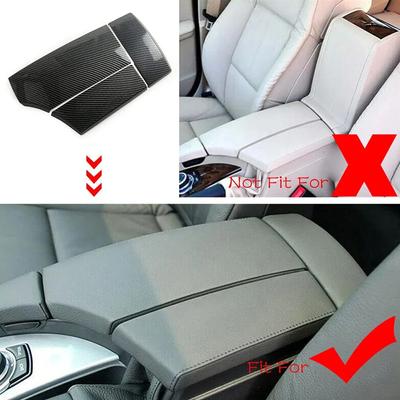 LHD Auto Mittelkonsolen-Armlehnenbox-Abdeckung Und Seitenleisten-Verkleidung Für BMW 5er Reihe E60 E61 2004-2008 2009 2010 Auto-Innenraumteile