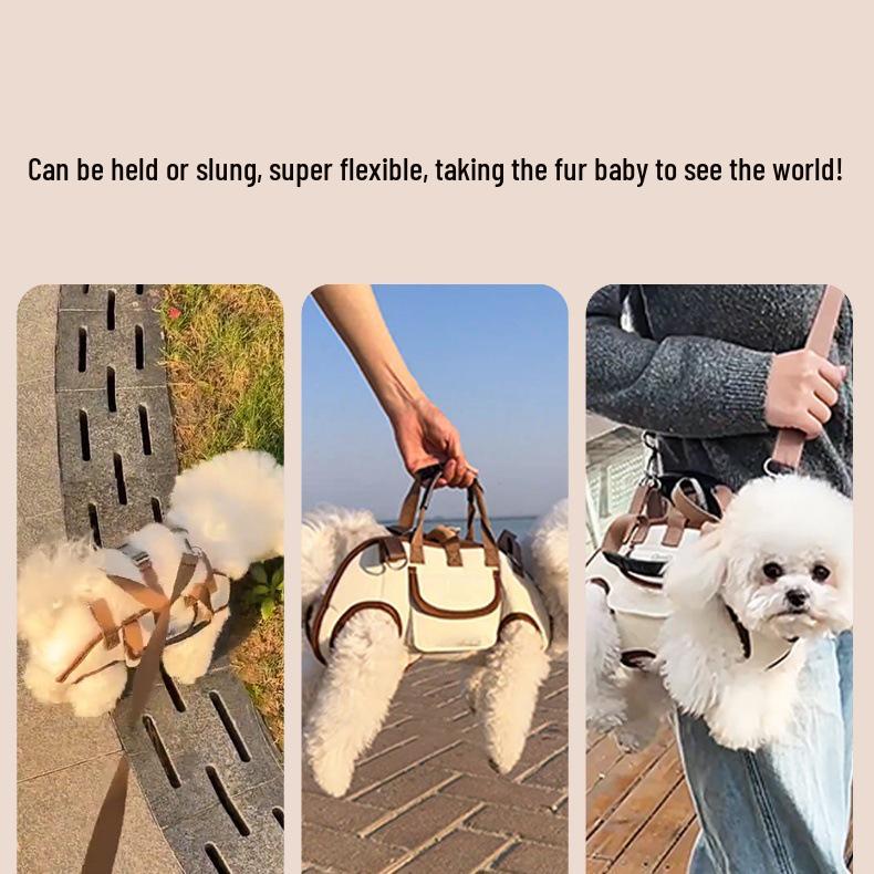 Portable Pet Shoulder Bag for Small Dogs and Cats