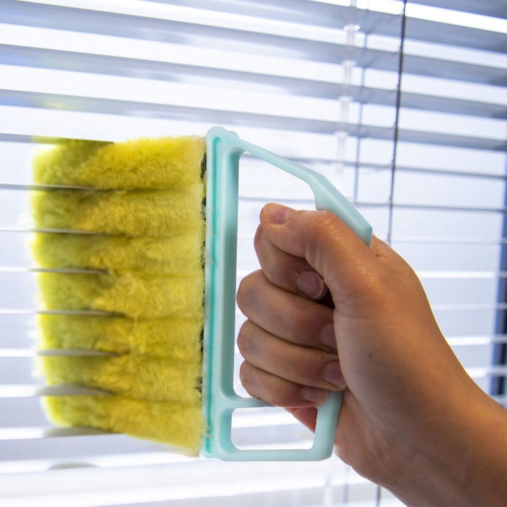 Blind Brush for Cleaning Roller Shutters Microfiber Crevice Washer