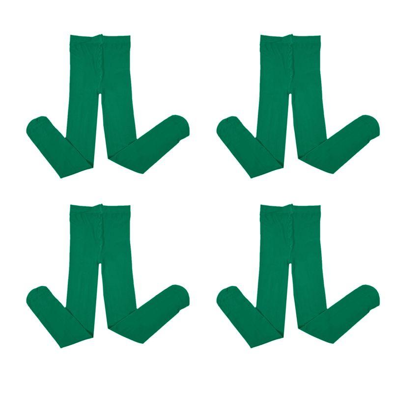 

A71Z 4X Baby Kids Girls Velvet Tights Leggings Pantyhose Underpants Trousers Dark Green