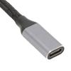 USB C Extension Cable 10Gbps Data Sync 100W Power Delivery 4K 60Hz Video Output USB C Cable with E Marker Chip