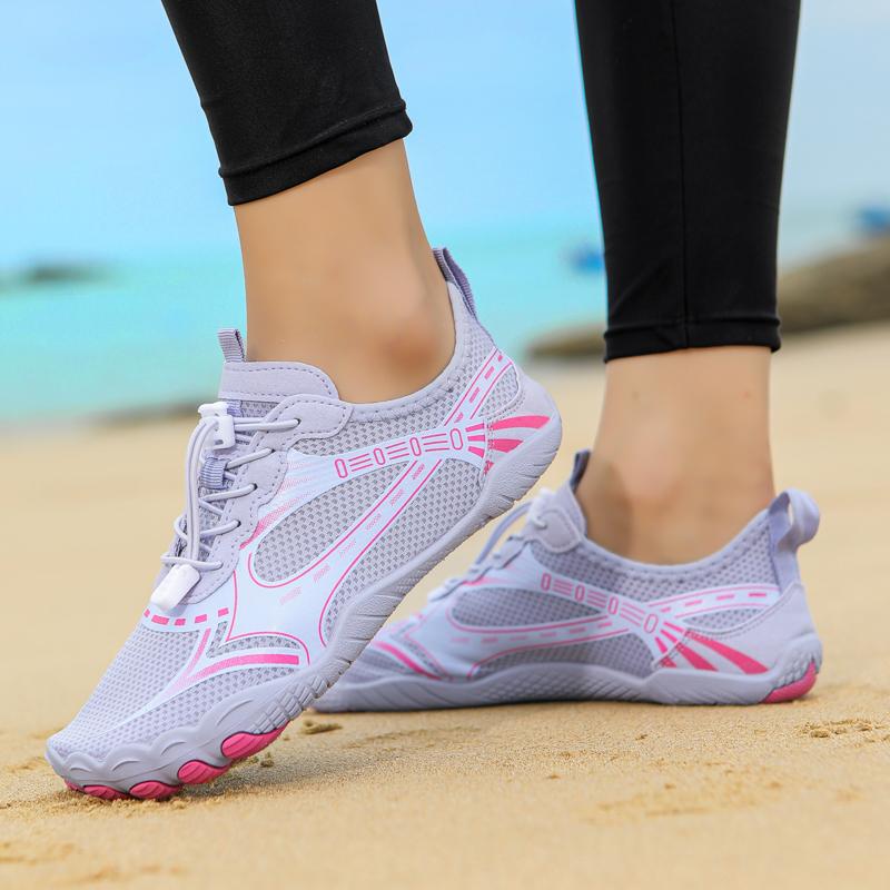 Schnelltrocknende Upstream Aqua Schuhe Outdoor Rutschfeste Wading Sneaker Wassersportschuhe Unisex Strand Schwimmschuhe