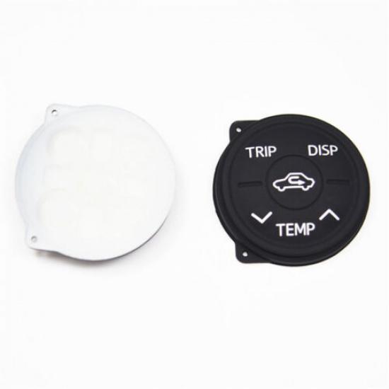 Steering Wheel Control Rubber Button Cushion For Toyota Prius XW30 MK3 2009-2018