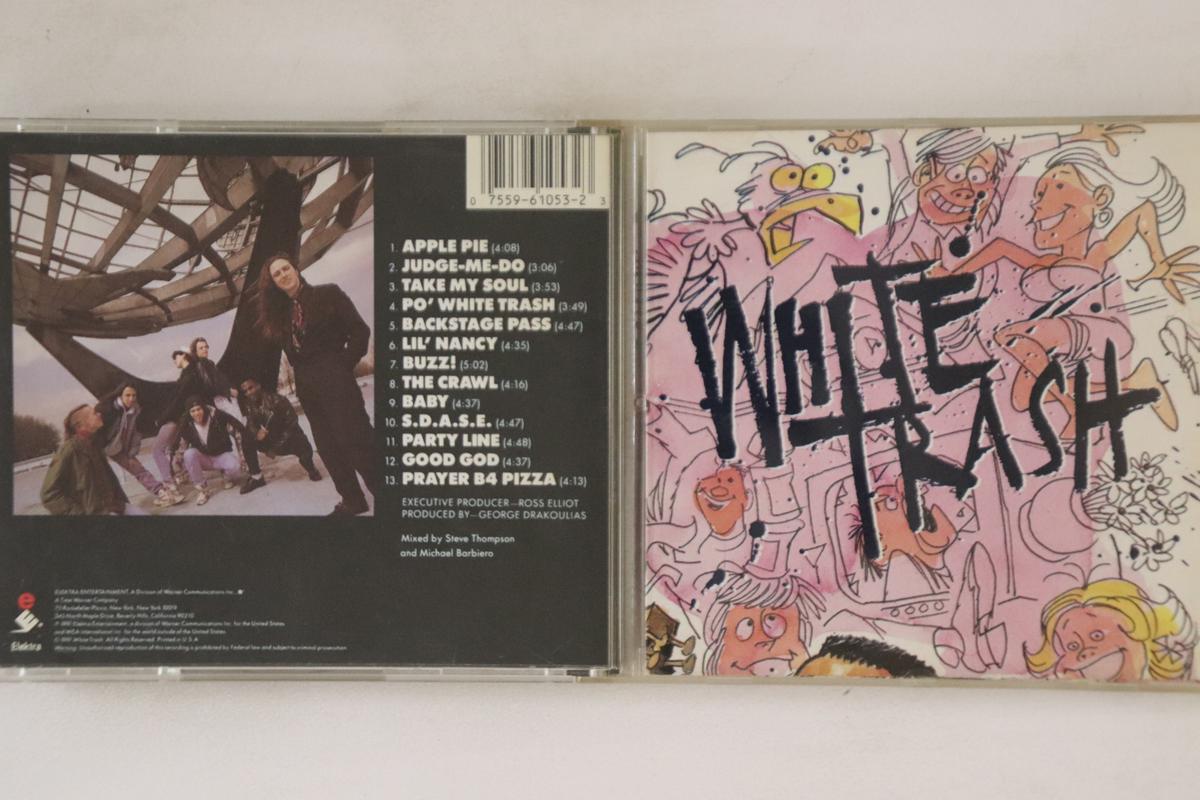 

CD WHITE TRASH - White Trash 9610532 Elektra 1991 US Rock Used