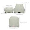 Car Memory Foam Headrest Lumbar Support Pillow Seat Pad Cushion Accessories For Mitsubishi Ralliart ASX Lancer L200 Pajero ASX
