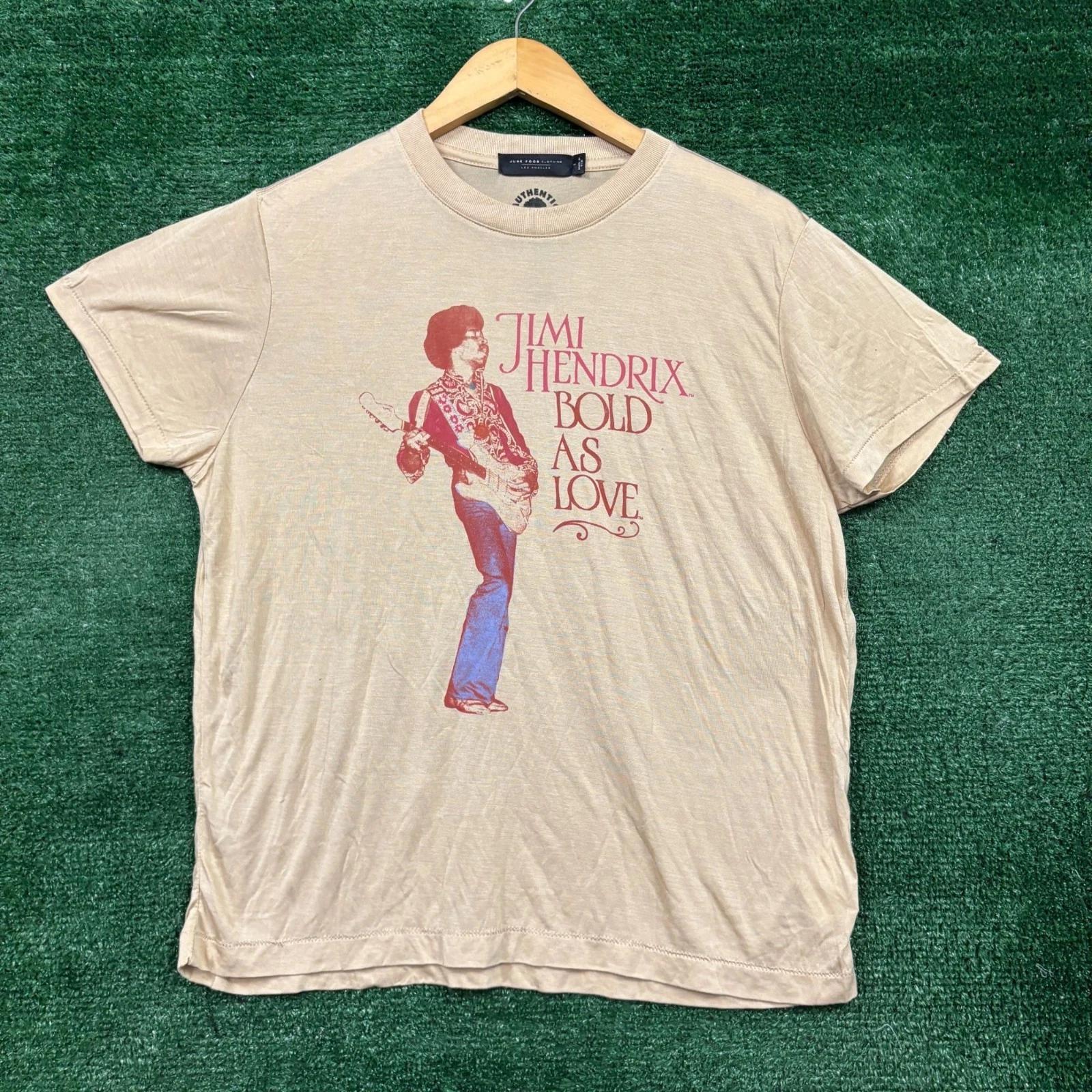 Jimi Hendrix Axis Bold As Love Psychedelic Rock T-Shirt Size Large M