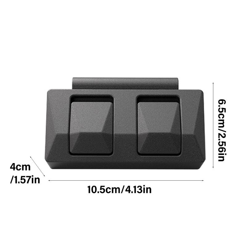 Collapsible Vehicle Hook Invisible Glove Box Mounting Solution Strong ABS Plastic Small Size Storage Hook for Car