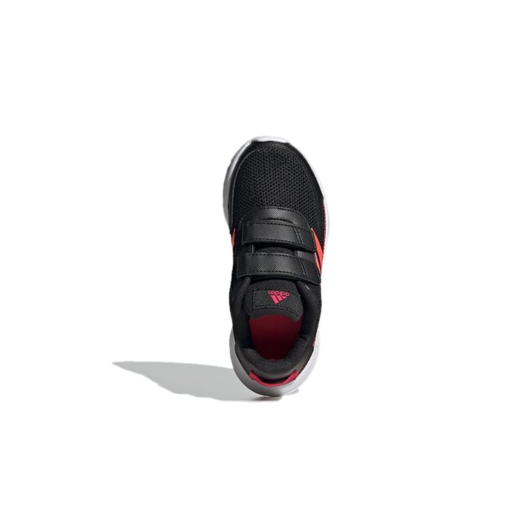 adidas Run C Comfortable Breathable Low Top Kids' Running Shoes Black Pink Children Aged 3 7 Years Old FW4013