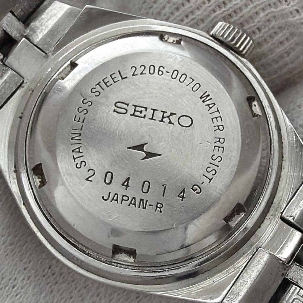 Used Seiko Joyful 1972 Automatic Ladies Watch Blue Dial