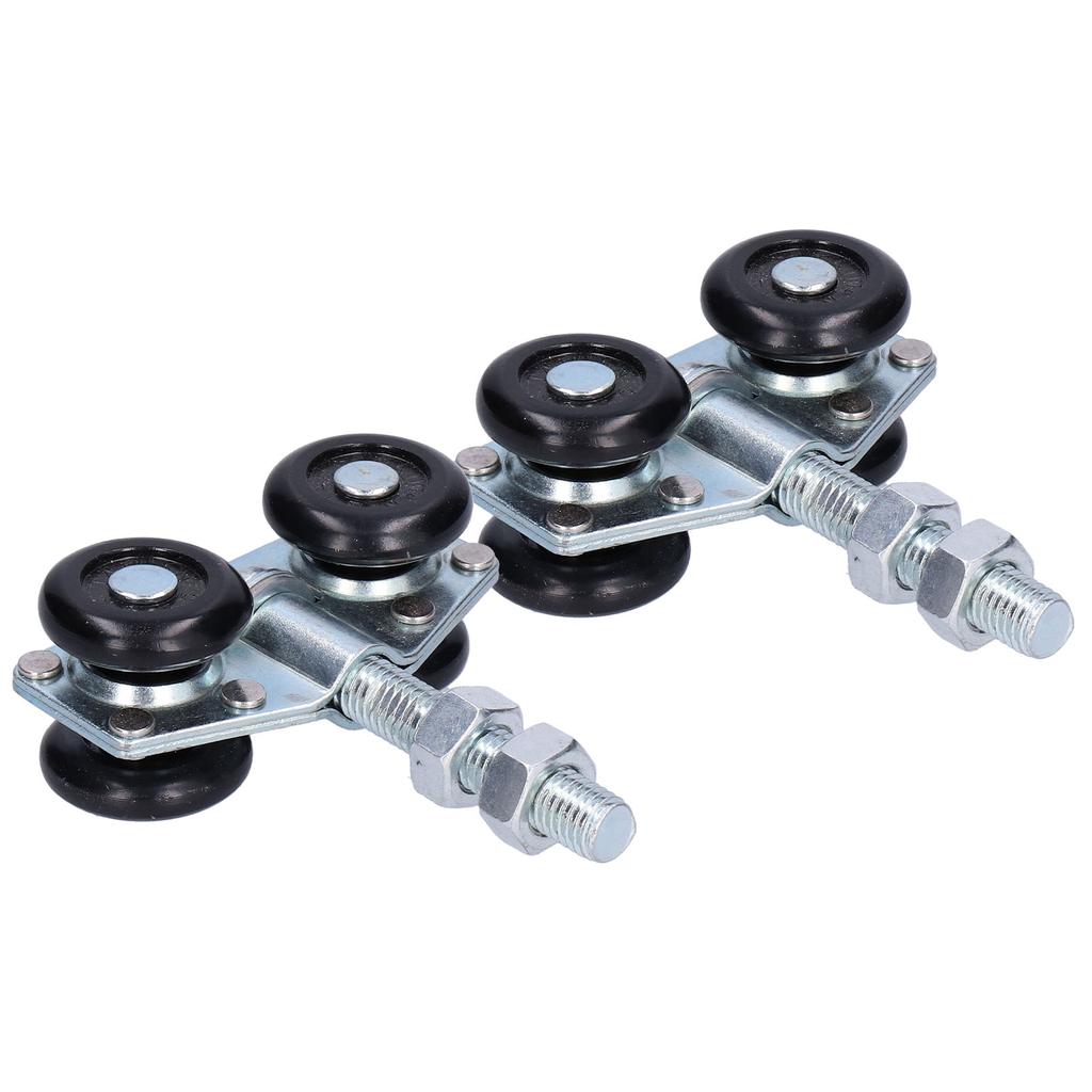 2 יחידות גלגל תלייה לדלת הזזה גלגלת מתלה גלגל דלת זכוכית אביזר חומרה