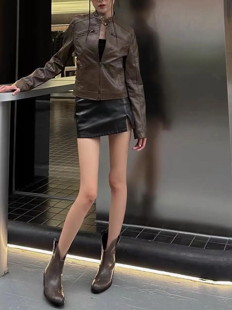 Fashion Women Knee High Boots Mid Heels Fashion Shoes Chunky 2025 Winter Designer New Chelsea Boots Walking Trend Pumps Mujer Zapatos