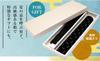 [Osaka Choseido] Women's Stylish Business Fan Set with Fan Case and Handkerchief - Aimable Pink