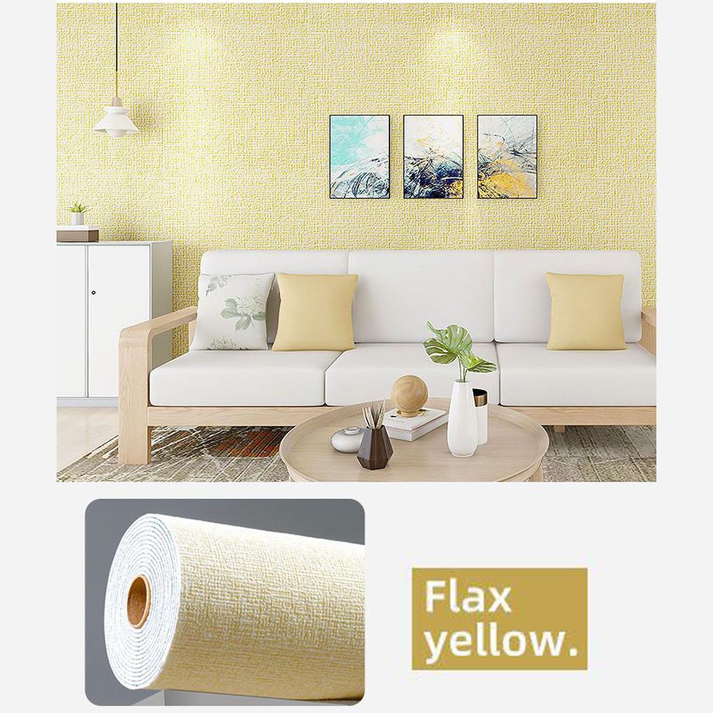 Textured Self Adhesive Wallpaper Plain Wallpaper Roll For Walls Wallpaper Roll Soundproof