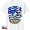 Cape Verde Flag Shark Cape Verdean Roots Cabo Verde Fans T-Shirt