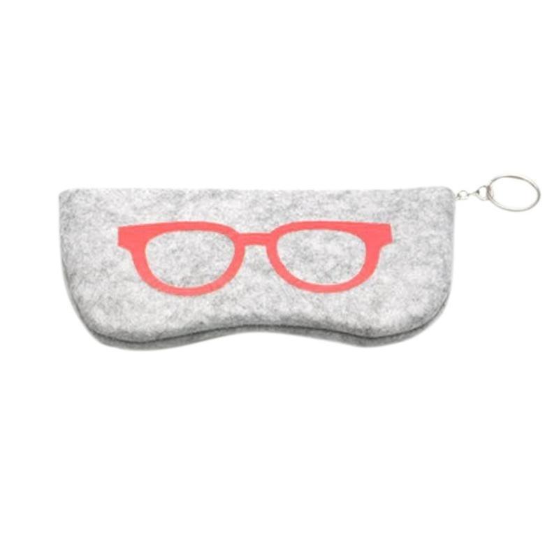 2018 Colorful Sunglasses Case For Women Men Glasses Box Felt Sun Glasses Bag Eyeglasses cases For Men Eyewear Accessories