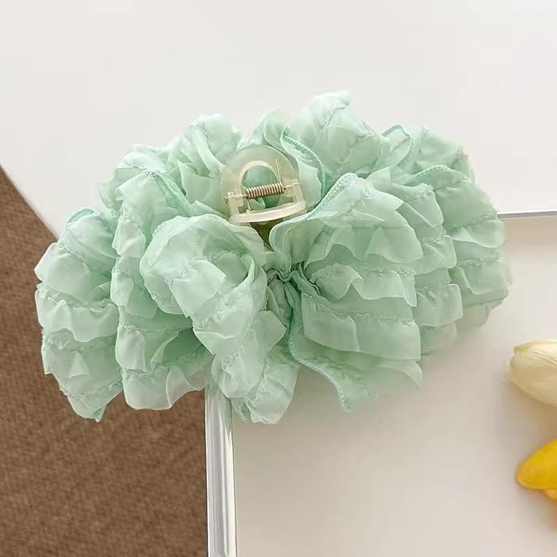 Large Multi-layer Bow Clip Headwear That Adds A Touch of Elegance To Your Hair. Shark Clip Hair Clip and Female Back Head Clip