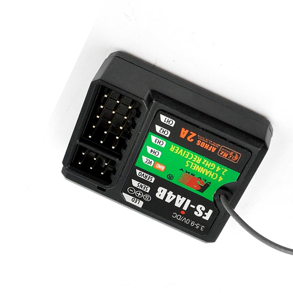 FS-iA4B RC Car Boat Receiver 2.4GHz 4CH 3.5-9.0V for FS-I10 FS-I6 FS-GT2F FS-GT2G FS-IT4S FS-I6S System Remote Controller