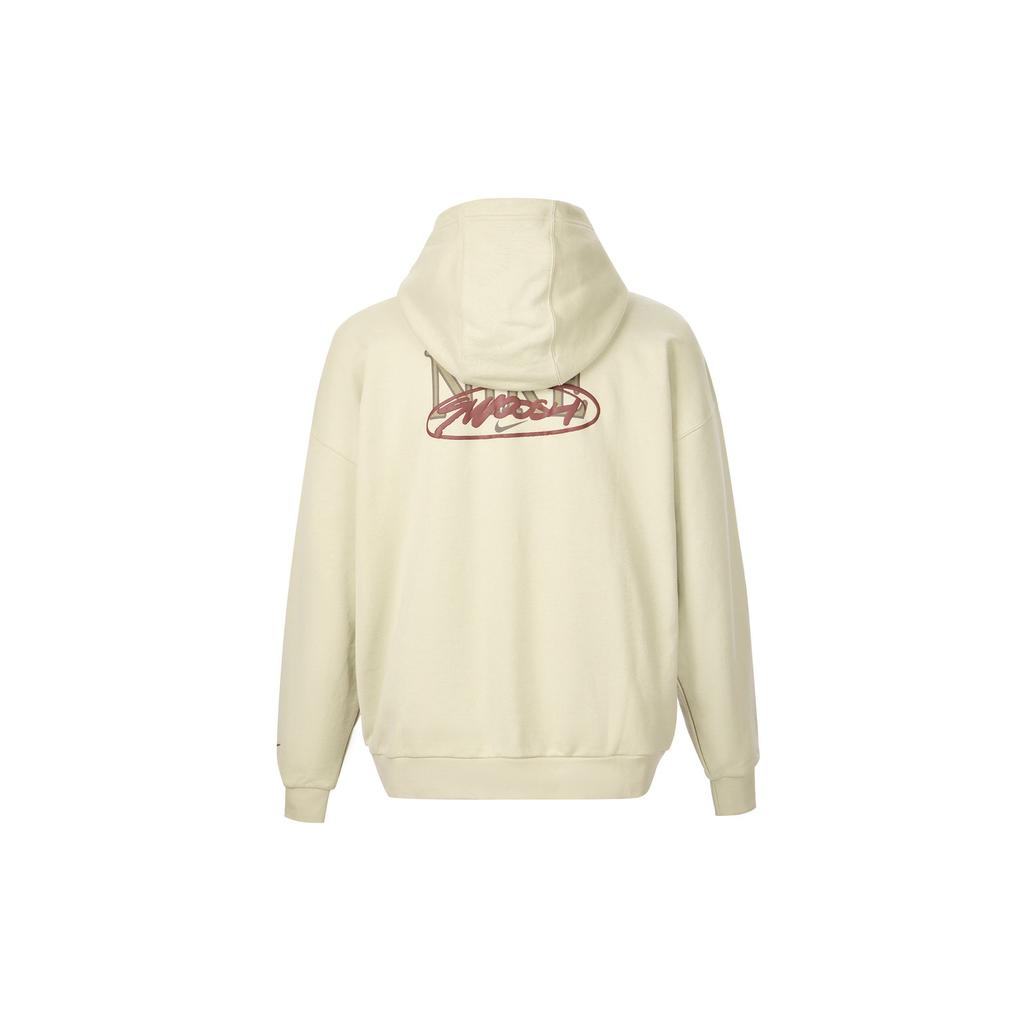 Nike Sports Casual Hooded Pullover Sweatshirt Men Tops Brown HV4722251