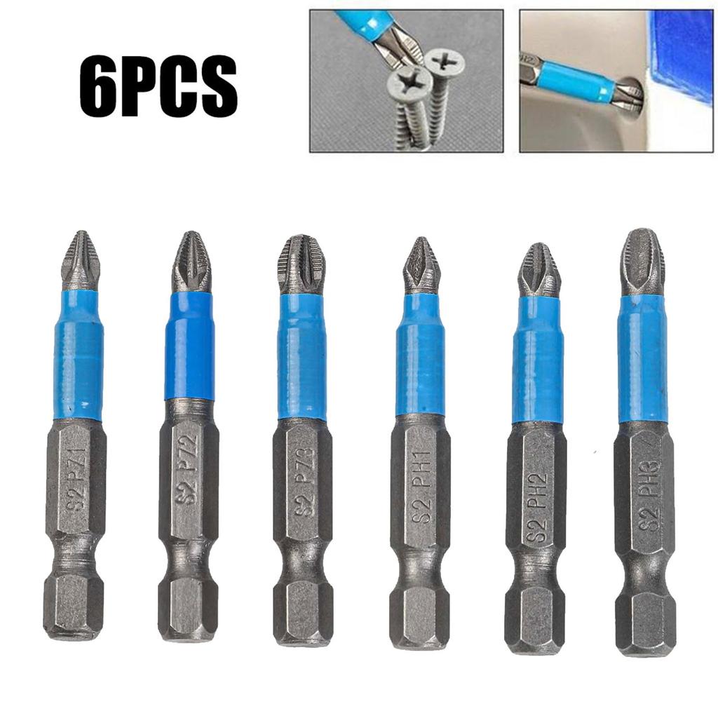 Screwdriver Bit Screwdriver Bit Smooth 6pcs Alloy Steel