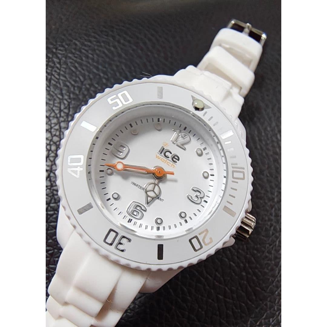 Used [Super Good Condition] Ice-Watch White Quartz Watch