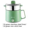 Mini Cooking Machine Easy Clean Mini Rice Cooker for Frying, Boiling, Stewing and Frying