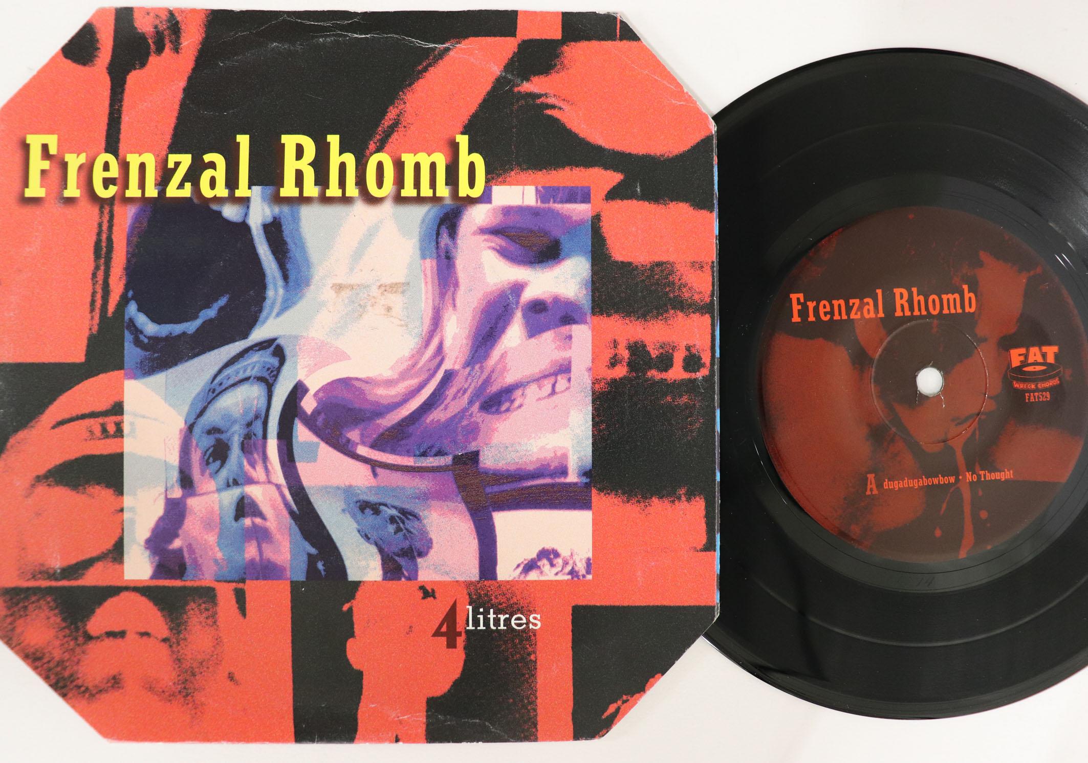 

Пластинка 7 дюймов FRENZAL RHOMB 4 Litres FAT529 FAT WRECK CHORD 1995 США Cana Rock Б/у