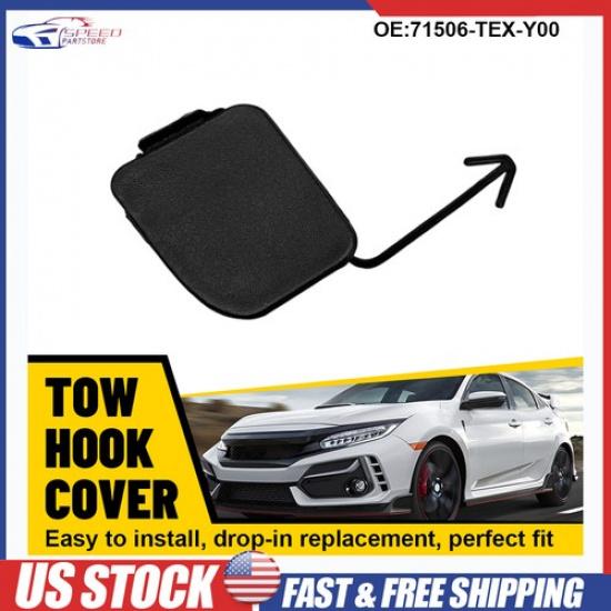 Rear Bumper Tow Hook Cap Cover For 2016- HONDA CIVIC Sedan | 71506-TEX-Y00