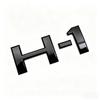 Suitable for H-1 car sticker rear tailgate logo body H English sticker three-dimensional modification logo sticker