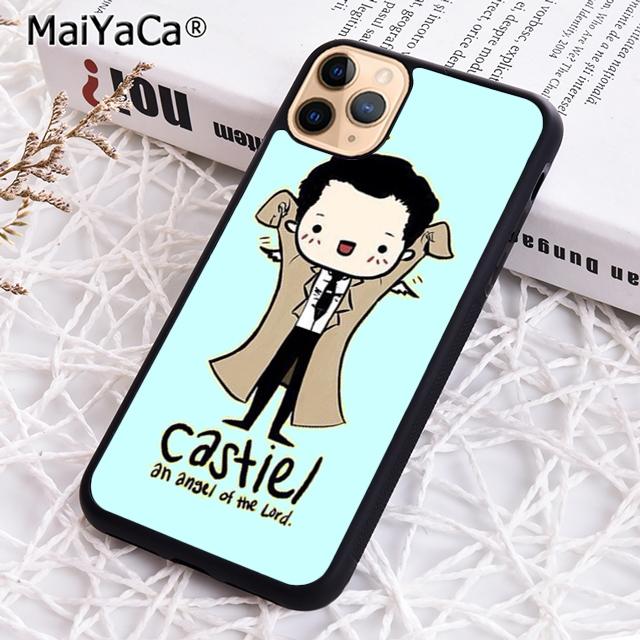 

MaiYaCa Castiel angel of the lord supernatural Phone Case For iPhone 17 Air 16 pro max 15 14 plus 12 13 Cover coque iPhone 16