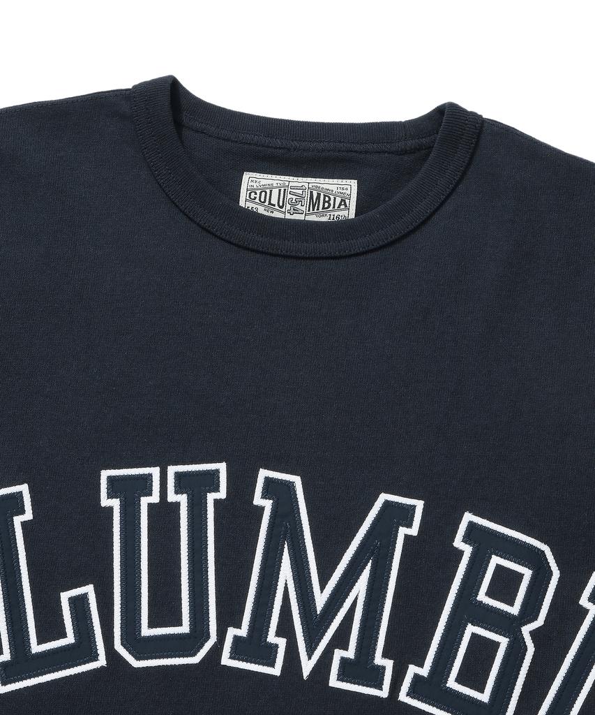 COLUMBIA UNIVERSITY Columbia Arch Logo S/S T-Shirts Crown Navy