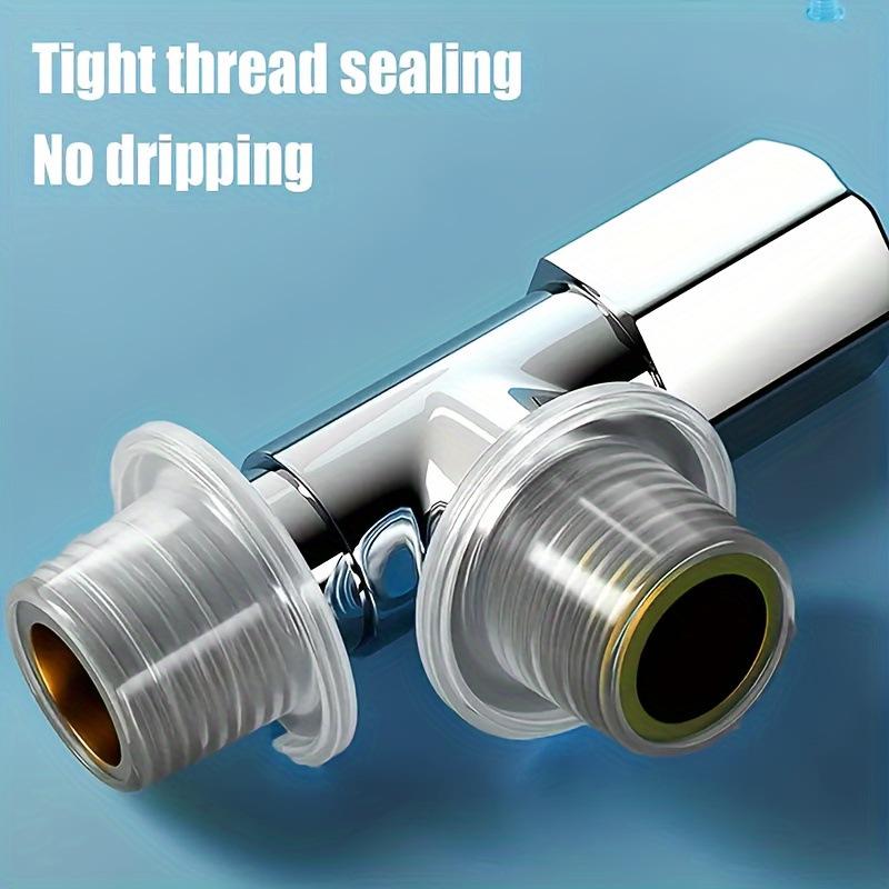 30-teilige Silikondichtung für Armaturen und Sanitärfittings - auslaufsicheres Gummidichtungsset mit starken Dichtungseigenschaften