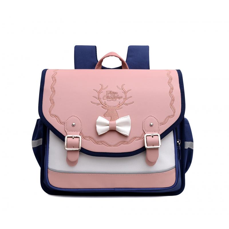 Elementary School Backpack For Boys And Girls Waterproof Children'S Weight-Reducing Spine-Protecting Backpack
