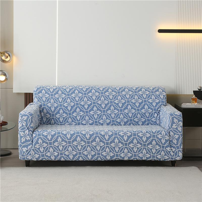 Thickened Jacquard Elastic Sofa Cover Cationic Sofa Cover All Inclusive Combination Chaise Sofa Cushion Cover Simple