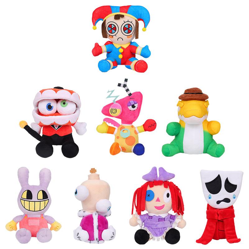 25cm Der Erstaunliche Digitale Zirkus Gummigoo Plüschtier Digitaler Zirkus 2 Gangle Zooble Caine Jax Ponmi Pomny Clown Hase Jackson